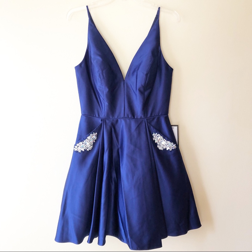 Blondie Nites Blue Party Dress